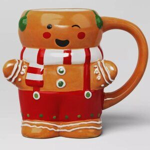 Gingerbread Man Ceramic Mug